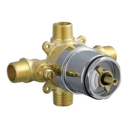 Peerless Pressure Balanced Rough-In Valve with Service Stops 3 Peerless Pressure Balanced Rough-In Valve with Service Stops