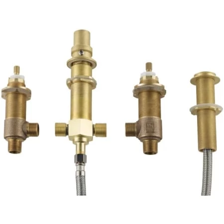 Pfister 1/2 Inch Rough In Valve for Double Handle Roman Tub Faucets with Handshower (Variable Spread) 3 Pfister 1/2 Inch Rough In Valve for Double Handle Roman Tub Faucets with Handshower (Variable Spread)