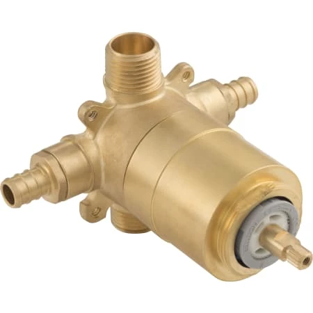PROFLO Pressure Balanced PEX Ceramic Tub and Shower Valve without Stops (1/2" Connection) 3 PROFLO Pressure Balanced PEX Ceramic Tub and Shower Valve without Stops (1/2" Connection)