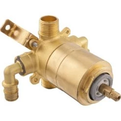 PROFLO Pressure Balanced Tub and Shower Faucet Valve without Stops PEX ASTM F1960 Uponor (Wirsbo) Connector